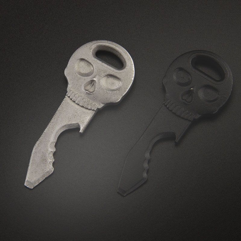 EDC Gadgets Multifunctional Portable Outdoor Ghost Head Key Slot Screw Bottle Opener Gift_viptrois.com