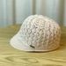 New Women's Spring Summer Duckbill Cap Design Sense Niche Hollow Small Head Circumference Ladies Ice Silk Hat Beret_viptrois.com