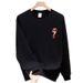 American Plus Size Hoodie For Boys In Autumn And Winter, Trendy Brand Printed Casual Versatile Round Neck Pullover Top_viptrois.com