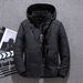 Men's Slim-Fit Down Jacket – 2025 Trend Winter Coat, Lightweight & Warm, Plus Size Available (1987 Black/Green/Orange/Blue/Gray)_viptrois.com
