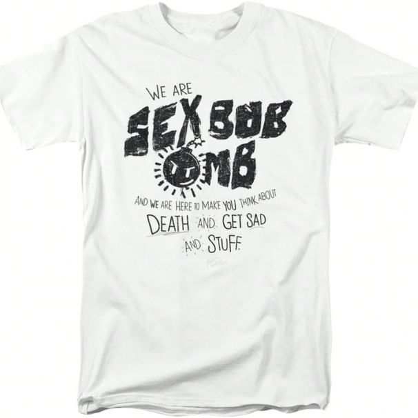 Scott Pilgrim Vs.Camiseta Unisex Para Adultos "El Mundo Y Otras Cosas"_viptrois.com