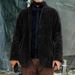 Men's Stylish Knit Jacket - Lightweight Polyester Coat With Chest Pockets (Trendy Casual Blazer Alternative)_viptrois.com