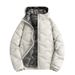 Men's Lightweight Graphene Hooded Down Jacket With 90% White Duck Feather, Winter Warm Coat For Men & Women, Versatile Outerwear_viptrois.com