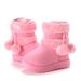 Cross-border children's shoes 2022 fur ball snow boots padded children's boots warm cotton shoes manufacturers wholesale a generation of hair_viptrois.com