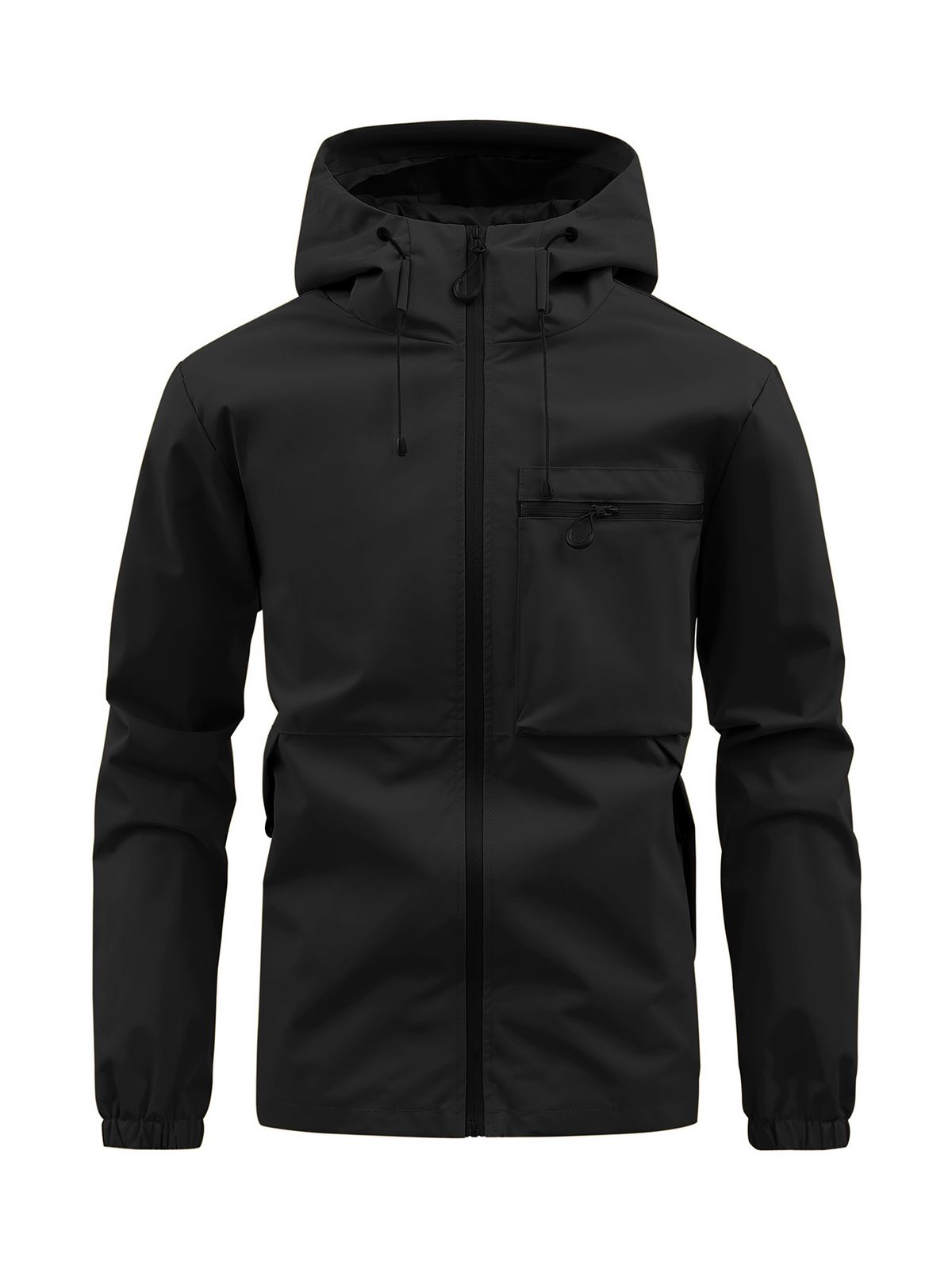 Men's Clothing Men's Utility Hooded Jacket - Water-Resistant Cargo Coat With Multiple Pockets (5 Colors, XS-2XL)_viptrois.com