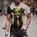 Men's Clothing New Age Reducing Paper Box Printed Short Sleeved T Shirt For Summer Men And Women Loose Fashion Casual Half Sleeved Top Trend_viptrois.com
