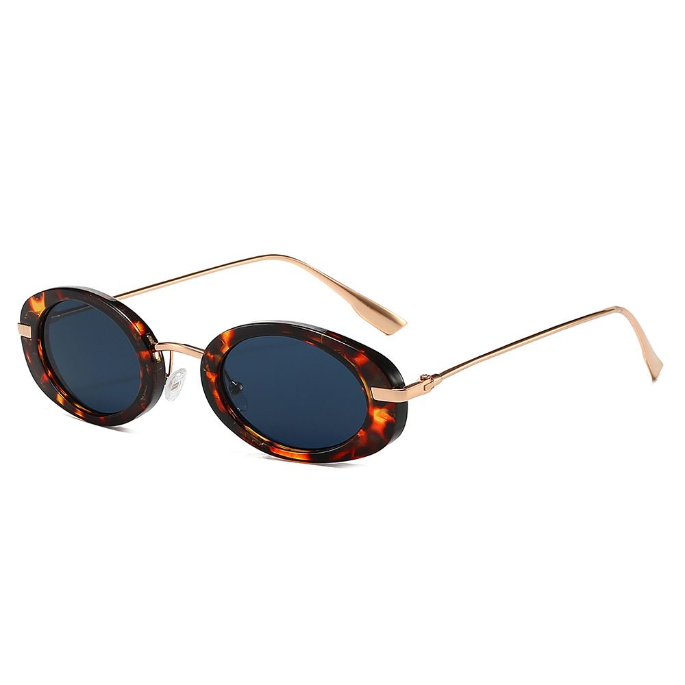 Small Oval Retro Sunglasses - Vintage-Inspired & UV400 Protection | Fashionable Cat-Eye Shades For Women_viptrois.com