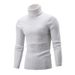 Slim Fit High Neck Pullover Sweater For Men - Stylish & Comfortable Knitwear For Casual & Formal Wear_viptrois.com