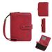 Card Bag Card Cases Women's Wallet Female High End Retro Student Accordion Wallet Card Holder Fashion Pu Zipper Small Wallet Female_viptrois.com