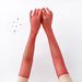 Hot diamond mesh adult gloves five finger colorful breathable fashion flash diamond mesh disco ladies clothing accessories gloves_viptrois.com