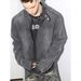 2026 Environmentally Friendly Fabric High Street Trendy Brand Washed Old And Damaged Denim Jacket Men's Spring And Autumn New Niche Turtleneck Design_viptrois.com