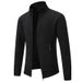 Men's Clothing Sweater Knitted Sweater Stand Collar Slim Trendy Cardigan Jacket Fashion Knit Sweater Slim Fit Stand Collar Casual Pullover For Winter_viptrois.com
