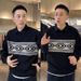 Loom Loom Autumn Winter New Cashew Flower Classic Heavyweight Turn-down Collar Sweatshirt Men's Trendy Versatile Long Sleeve Base_viptrois.com