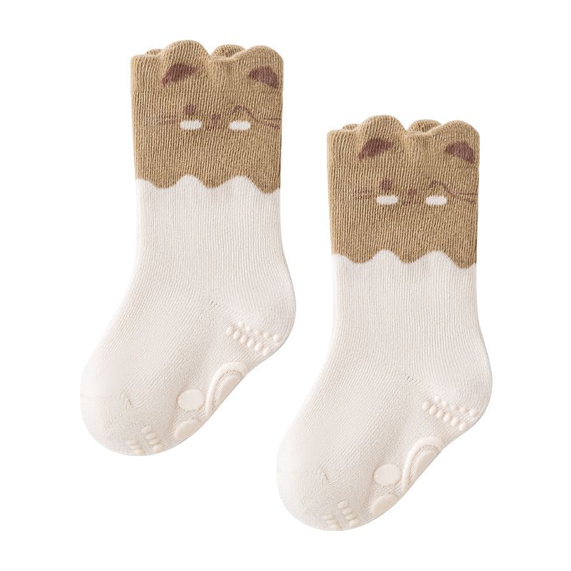 Kids'socks Baby cold toddler non-slip toddler socks for boys and girls children's socks_viptrois.com