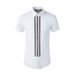 Men's Clothing Men's Short Sleeve Shirt Trendy Top With Logo Resin Glue Print Cool Casual Shirts For Formal & Casual_viptrois.com