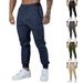 Foreign Trade Cross-border European And American Men's Drawstring Casual New Sports Trousers Versatile Breathable Men Spot_viptrois.com