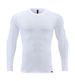 Men's Clothing Long-Sleeved Sports T-Shirt Running Quick-Drying Tights Fitness Breathable Training Outdoor Clothing Round Neck Sweatshirt_viptrois.com