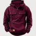 Men's Hooded Sweatshirt With Multiple Pockets - Lightweight Pullover Hoodie For Casual & Sports Wear_viptrois.com