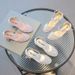 Girls Rhinestone Princess Shoes 2025 Spring New Children's Performance Leather Shoes Girls Stylish Crystal Shoes Baby Single Shoes_viptrois.com
