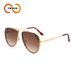 Aviator Sunglasses Retro Classic Toad Double Beam Men And Women Sunglasses T1225_viptrois.com