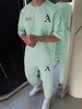 Men's Clothing Color Matching Designer Style Popular Trendy Cool Personality Style Fashion Two Piece Suit_viptrois.com
