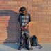 Men's Clothing Streetwear Hip Hop Print Pants Men Women - Fake Two Piece Design, Loose Fit Retro Joggers With 3D Patterns (Black/Grey, S-4XL)_viptrois.com