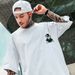 style T-shirt Men Ins Trendy Brand Loose Lovers Half Summer Fat Oversize China-Chic Large Short Sleeve_viptrois.com