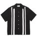 Men's Clothing Striped Color Matching Hawaiian Short Sleeved Shirt_viptrois.com
