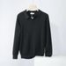 Men's Retro Solid Color Polo Collar Knit Sweater – Slim Fit Autumn Base Layer (Black/Brown/Army Green) – Sizes M To 3XL_viptrois.com