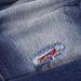 Men's Distressed Blue Skinny Jeans | Streetwear Style With Patch Decor | Washed Denim Pants Comfortable Movement_viptrois.com