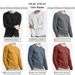 Pulse Long Sleeve T-Shirt Spring And Autumn Men's Cotton Color Round Neck Slim Fit Korean Version Youth Top Base Shirt Trendy_viptrois.com