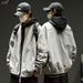Men's Spring Autumn American Street Style Cool Pilot Baseball Jacket Loose Retro Embroidered Workwear Coat_viptrois.com