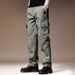 Men's Tactical Cargo Pants - Waterproof & Durable Workwear With Multi-Pockets | Straight Fit | Loose Comfort_viptrois.com