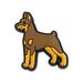 Cute Dog Series Cartoon Shoes Flower Shoe Buckle Soft Rubber PVC Shoe Accessories Accessories Slippers Sandals Accessories_viptrois.com