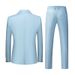 CT Men's Formal Suit 661 Host Emcee Wedding Groomsman Three-Piece Set 3D Design_viptrois.com