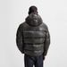 Men's Clothing New Padded Hooded Jacket With Pony Print - Thickened Polyester Winter Coat For Urban Streetwear, Slim Fit Zip-Up Windbreaker_viptrois.com