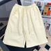 Unisex Heavyweight Cargo Shorts American Streetwear Loose Fit Casual Athletic Bottoms_viptrois.com