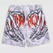 Men's 3D Printed Mesh Shorts – Breathable Quick-Dry Loose Fit (XS-6XL, 12 Colors) Summer Streetwear_viptrois.com
