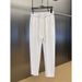 Men's Clothing Men Summer Trendy Brand Men's Ice Silk Straight Casual Pants Loose Skinny Wide Leg Pants Pleated Drape Trousers_viptrois.com