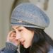 Autumn Winter Women's Beret Fashion Versatile Warm Knitted Wool Mom's Light Style Hat Slouchy Beanie_viptrois.com