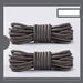 Shoe Accessories Martin boots shoelaces casual leather shoes military boots black and white color 4mm round British style shoelaces_viptrois.com
