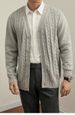 Men's Clothing Version Of Autumn New Style Knitted Sweater Men's Sweater Fashion Knitted Cardigan Casual Jacket Outerwear_viptrois.com
