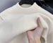 Men's Chenille Fleece Knit Sweater – Winter Thermal High-Neck Pullover For Casual & Layering_viptrois.com