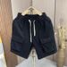 Summer Cargo Shorts For Men Casual Style Large Pockets Multi Pocket Design Youthful Five Point Pants_viptrois.com