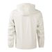 Men's Multi-Pocket Detachable Hood Jacket – Lightweight Polyester Workwear Coat With Utility Design For Spring & Autumn Outdoor Travel_viptrois.com