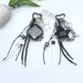 Love Five Pointed Star Mirror Beaded Keychain Bag Accessories Mobile Phone Chain Pendant Ornaments_viptrois.com
