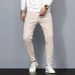Men's Premium Slim Fit Jeans - Business Casual Stretch Denim, Straight Leg (White, Sizes 30-38)_viptrois.com