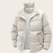 Unisex Stand Collar Winter Jacket – Thickened Polyester Padded Coat For Men & Women (Sizes M-5XL)_viptrois.com