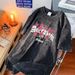 Pure Cotton Heavy Washed Old Short-sleeved Men's Summer Retro High Street Loose Half-sleeved T-shirt Top_viptrois.com