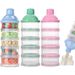 4 Grid Portable Milk powder box container Toddle Baby Snacks Food Storage Box Formula Dispenser Milk Powder Bottles_viptrois.com